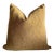 French Cotton Chenille Pillow With Down Insert For Sale