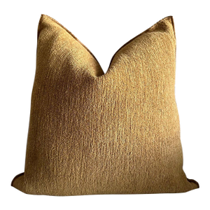 French Cotton Chenille Pillow With Down Insert