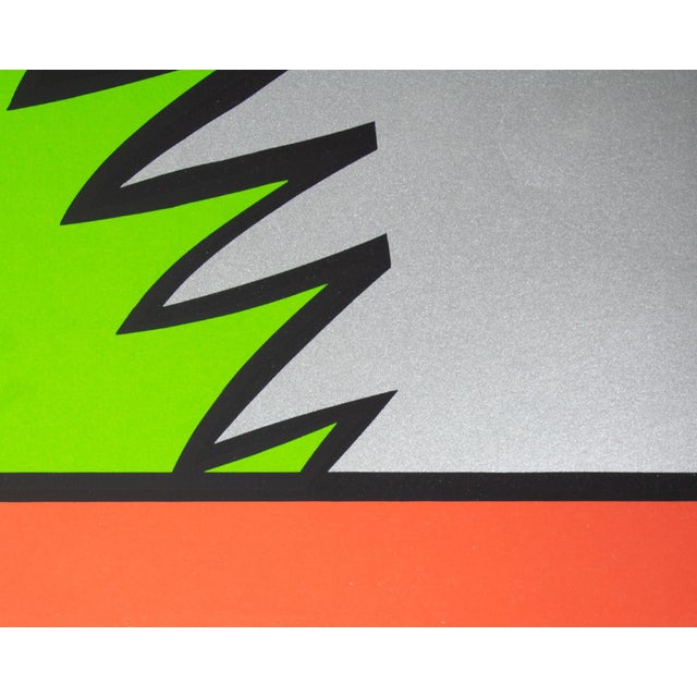 1980s 1980 “Mount Cadillac” Serigraph Print by Nicholas Krushenick For Sale - Image 5 of 9