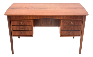 Vintage Danish Teak Desk, 1960s