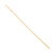 Modern Minimalist Bezel Set Diamond Tennis Bracelet in 14k Yellow Gold 7 Inches For Sale - Image 9 of 16