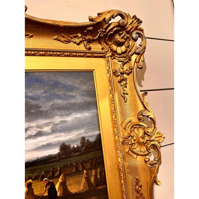 19th Century English Oil on Canvas For Sale - Image 11 of 12