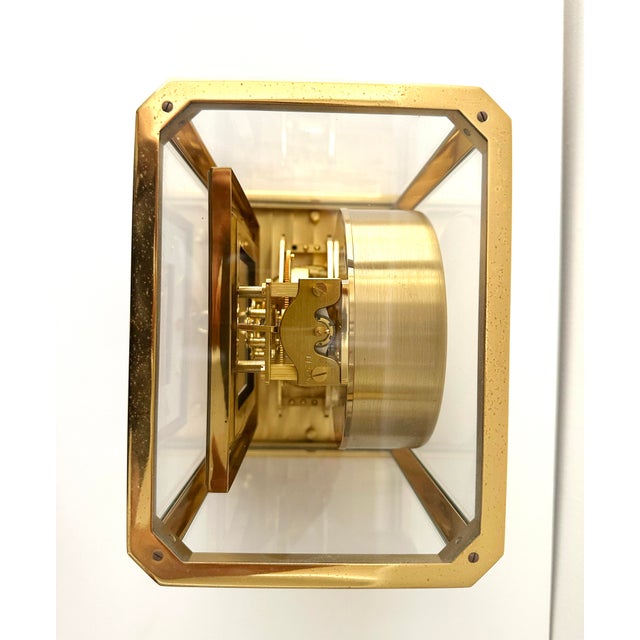 1980s 1980s Jaeger-LeCoultre Atmos Mantel Clock For Sale - Image 5 of 7