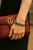 Gemstone Bochic “Capri” Vintage Natural Tanzanite & Diamond Bracelet Set In 18K & Silver For Sale - Image 7 of 11