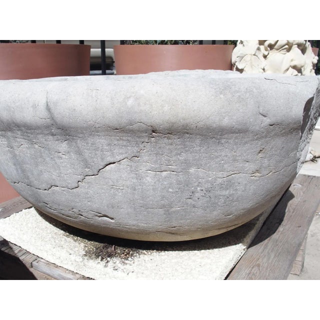 Early 20th Century Antique Marble Basin From an Italian Villa, Early 1900s For Sale - Image 5 of 12