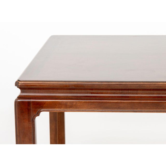 Henredon Henredon Mahogany and Elm Extending Dining Table For Sale - Image 4 of 14