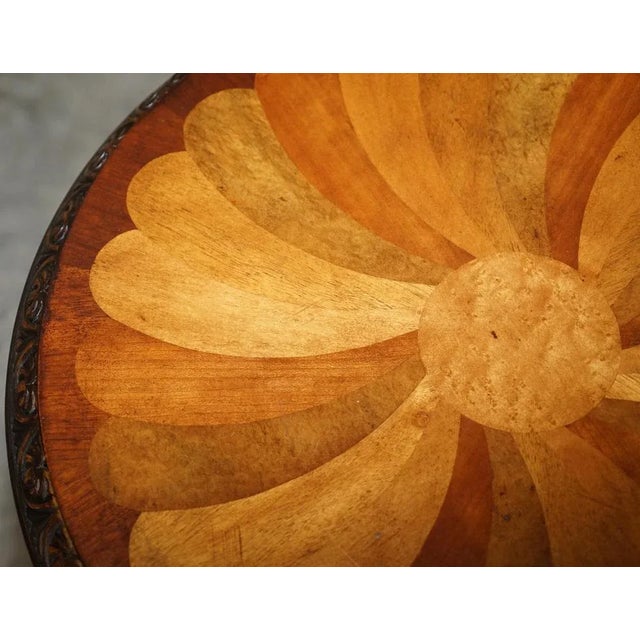 Wood Speciamine Wood Topped Occasional Side or Wine Tables, Set of 2 For Sale - Image 7 of 18