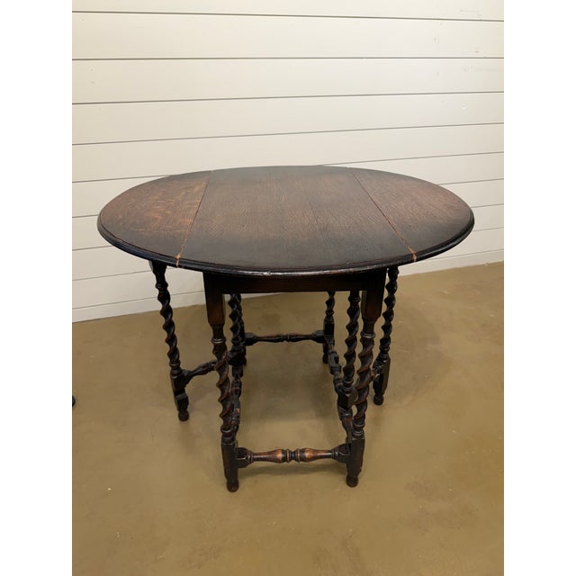 English 19th Century English Gate Leg Table For Sale - Image 3 of 11