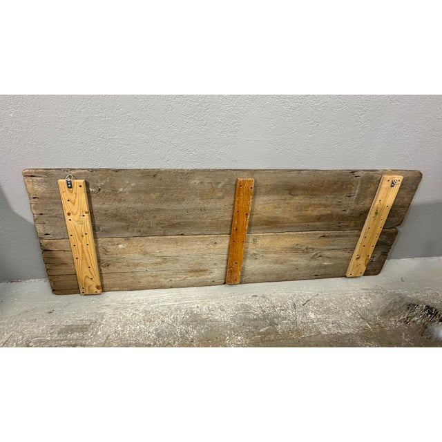 Original Tarpon Fish Painting on Salvaged Wood Planks For Sale In Los Angeles - Image 6 of 7