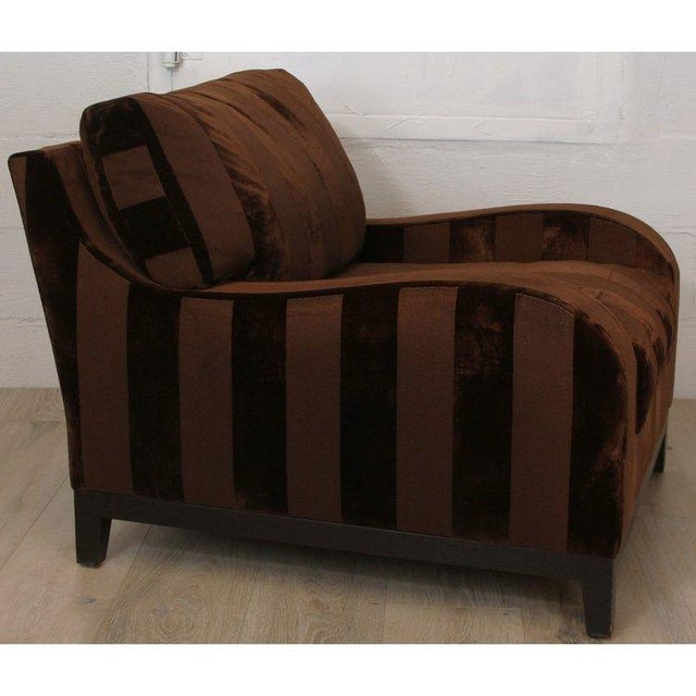 Pair of Christian Liaigre Nabab for Holly Hunt Armchairs For Sale In New York - Image 6 of 10