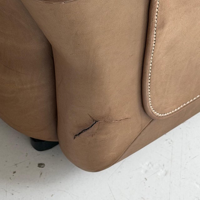 1970s Ds-50 Leather Lounge Chair by De Sede For Sale In Chicago - Image 6 of 10