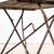 Vintage French Table with Perforated Top, 1960s For Sale - Image 4 of 8