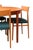 Round Teak Dining Table in Teak with Double Inserts by C.J. Rosengaarden, 1960s For Sale - Image 9 of 16