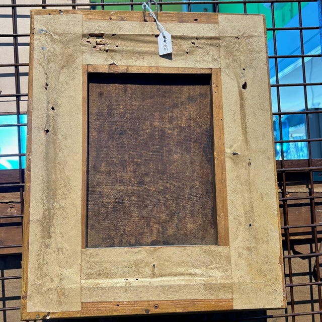 Angel-Putto Face, 1800s, Oil on Canvas, Framed For Sale - Image 6 of 12