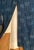 Japanese Woven Linen Kimono with Katazome Stencil Dyes For Sale - Image 4 of 9