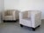 Beige Set of Palais Stoclet Armchairs for Wittmann For Sale - Image 8 of 11