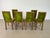 Green Mid-Century Modern Dining Chairs – Set of 6 For Sale - Image 8 of 12