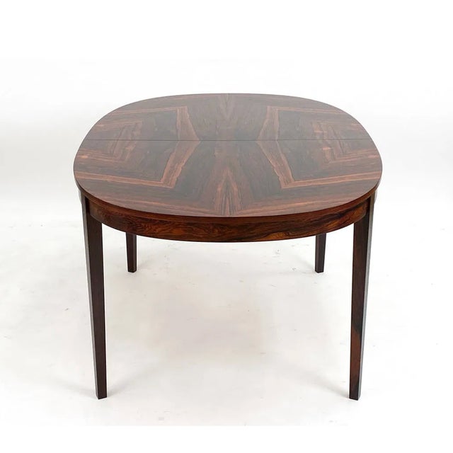 1960s Swedish Rosewood Extension Dining Table, C. 1960s For Sale - Image 5 of 11