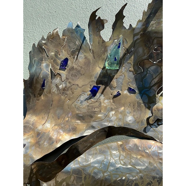 Vintage Metal Sailfish Wall Sculpture For Sale In West Palm - Image 6 of 18