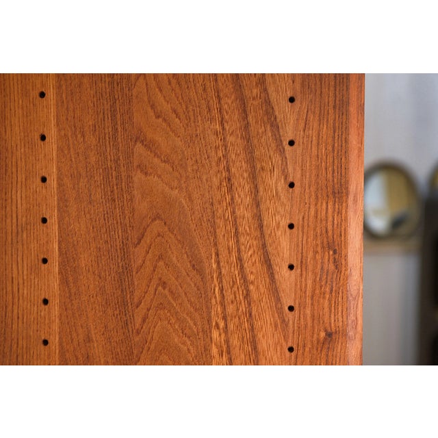 Modernist Elm Shelf by Pierre Chapo for Seltz, 1950s For Sale - Image 10 of 12