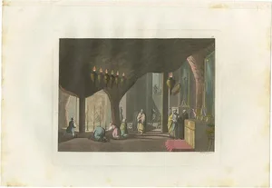 Ferrario, The Nativity Grotto, 1831, Print on Paper