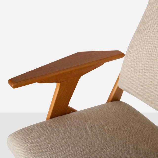 Wood 1950s solid caviúna wood Armchair Attributed to José Zanine Caldas for Móveis Artísticos Z For Sale - Image 7 of 10