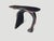 Andrianna Shamaris Sculptural Mahogany Wood Console Table Or Desk For Sale - Image 4 of 5