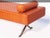 Animal Skin Late 20th Century Enzo Mari “Sigmund” Daybed in Braided Tanned Leather, Wood & Steel For Sale - Image 7 of 10