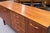 Item #PB101 Mid Century Modern Teak Credenza c.1960 Left Side Cabinet w/ Shelf - Center Right Bank of Drawers - Right Side...