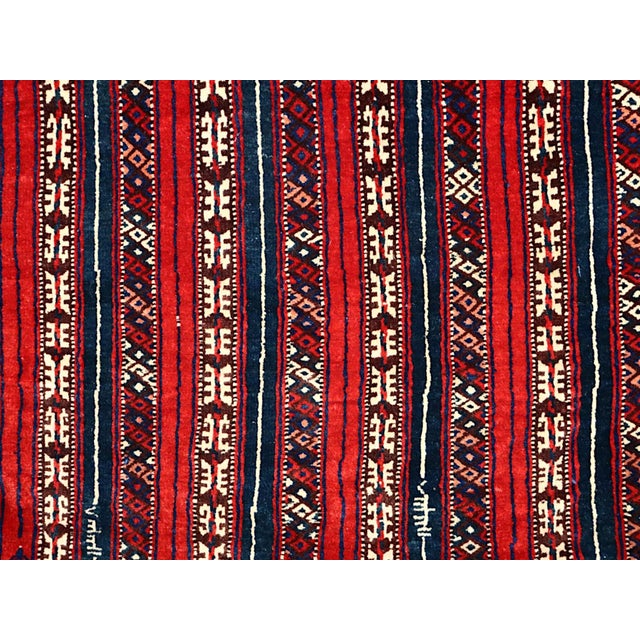Vintage Turkmen Handwoven Horse Cover Blanket, 1920s For Sale - Image 18 of 18