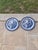 Pair of Blue and White Chargers Blue Willow Platters For Sale In San Antonio - Image 6 of 7
