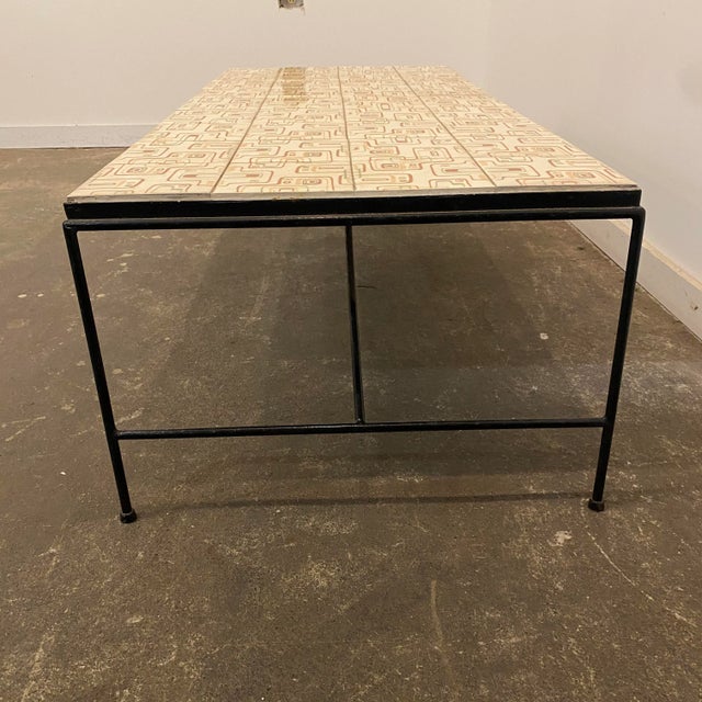 1960s Arden Riddle Tile Top Coffee Table Chairish