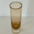 MCM Swedish Amber Glass Vase, Controlled Suspended Bubble, Borgstrom, Glasbruk, Pukeberg, LSA Int; Krosno, Hand Blown Art...