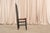 Set of 6 Antique Shaker Ladder Back Dining Chairs | Ebonized Wood, Hand-Woven Rush Seats For Sale - Image 14 of 14