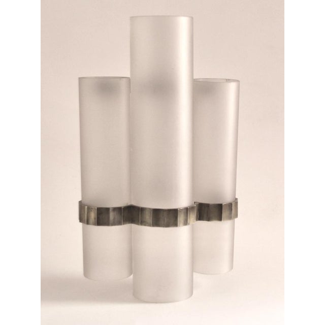 Large French Art Deco Corner Wall Light, 1930s For Sale - Image 9 of 9