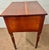 Brown Antique American 2 Drawer Sheraton Cherry Work Table For Sale - Image 8 of 10