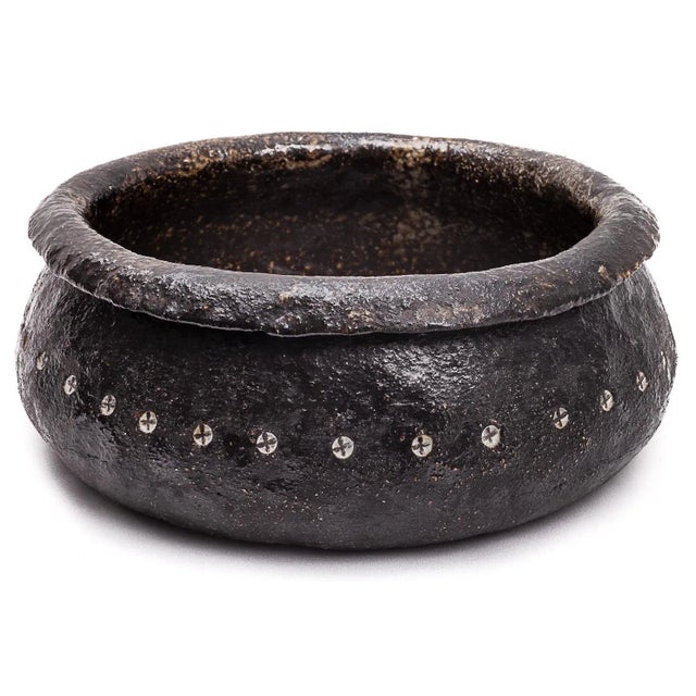 Ceramic Vintage Delaherche Bowl, 1920s For Sale - Image 7 of 8