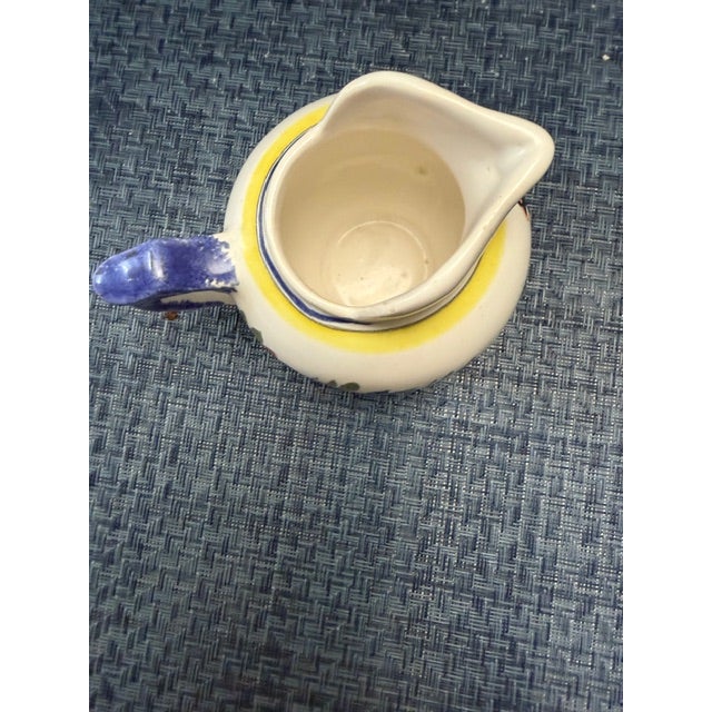 1980s Quimper Faience Small Creamer For Sale - Image 11 of 11