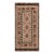 Afghan Maimana Kilim Accent Rug, Handwoven Wool, 3x7, Mauve & Sage For Sale