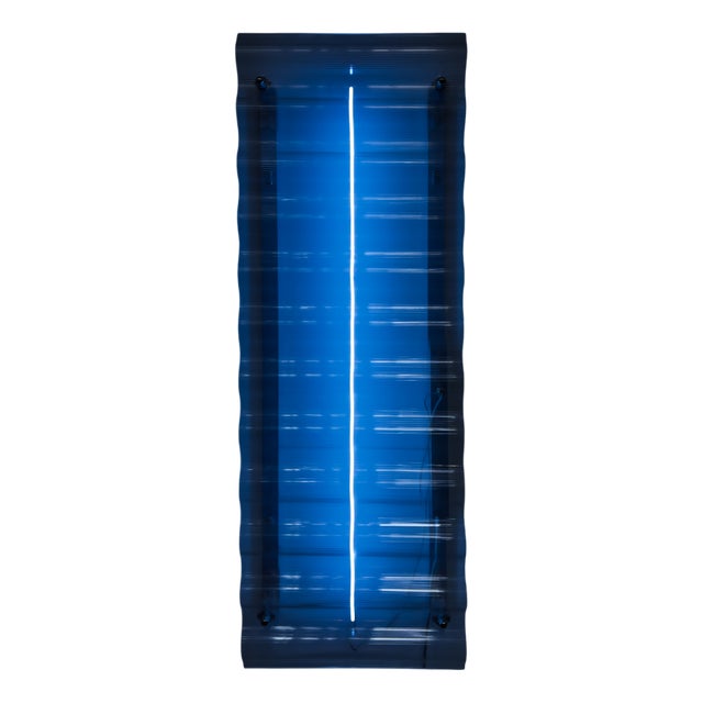 Wave/Line 1 Wall Light by Joachim Ramin for Early Light For Sale