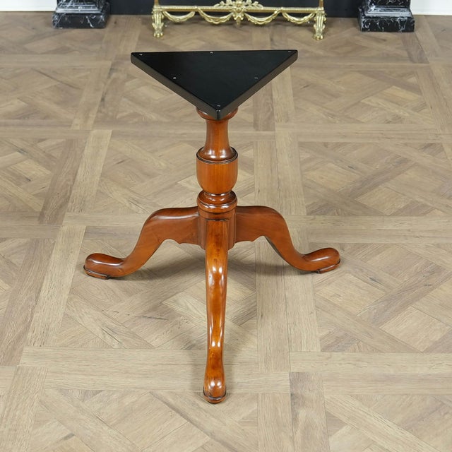 Niagara Furniture Burled Drum Table For Sale - Image 12 of 12