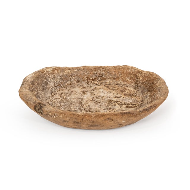 Antique Turkish Burled Wood Root Bowl For Sale - Image 4 of 11
