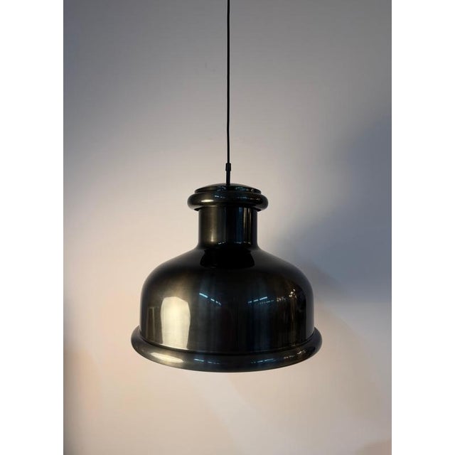 Country Line Pendant Lamp in Anthracite by Sidse Werner for Holmegaard For Sale - Image 5 of 11