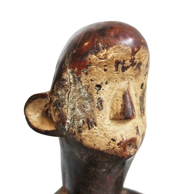 Early 20th Century Vintage Carved Wood Igbo Figure For Sale - Image 4 of 5