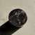 Small Side Table in Black Petrified Wood with Beige Streaks and Grey Sides, 1980s For Sale - Image 9 of 18