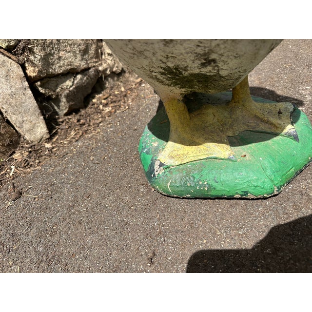 Mid Century Porch Garden Goose For Sale - Image 4 of 8