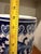 Vintage Heavy White and Blue Chinoiserie Porcelain Umbrella Stand, Circa 1990s For Sale In San Diego - Image 6 of 8