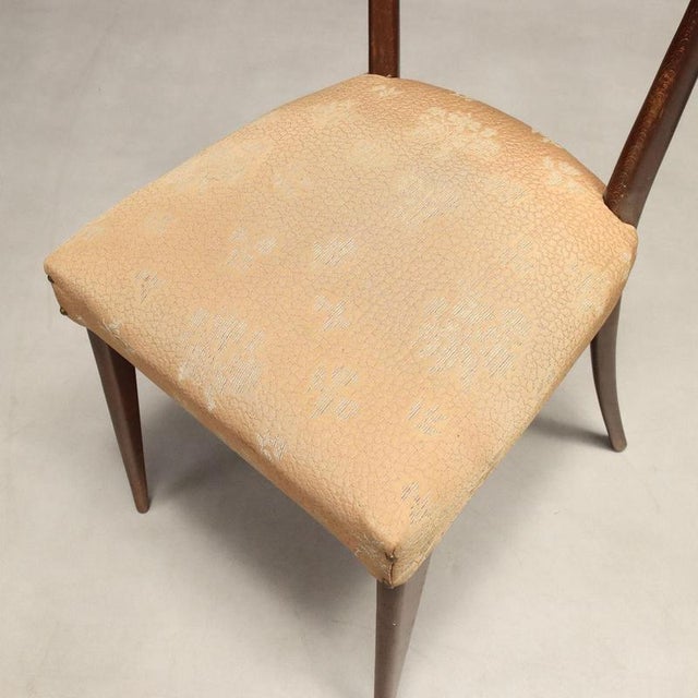 Vintage Chair in Stained Beech, 1950s For Sale - Image 9 of 13