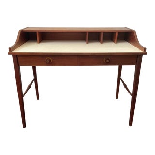 1970s Mid-Century Modern Writing Desk For Sale
