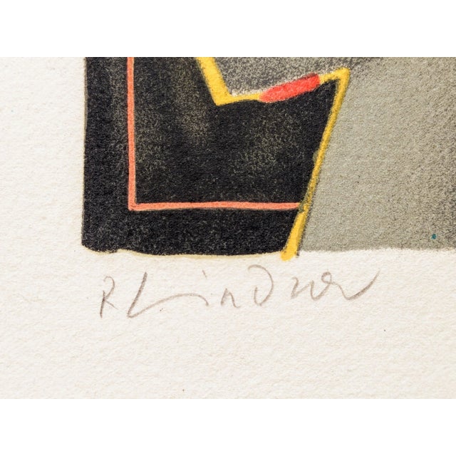 Richard Lindner, Woman with Bird, 1970s, Lithograph For Sale - Image 8 of 9